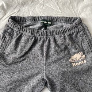 Womens roots salt and pepper sweatpants